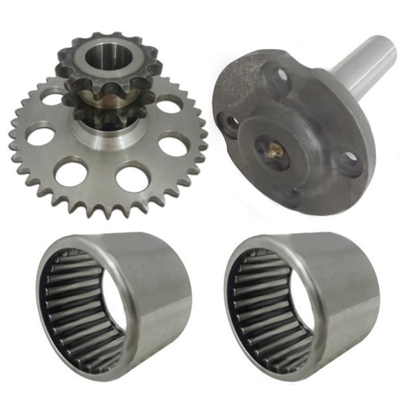 D76529 D124607 D64175 Drive Chain Cluster Sprocket Set Fits Case Skid Steer 1845