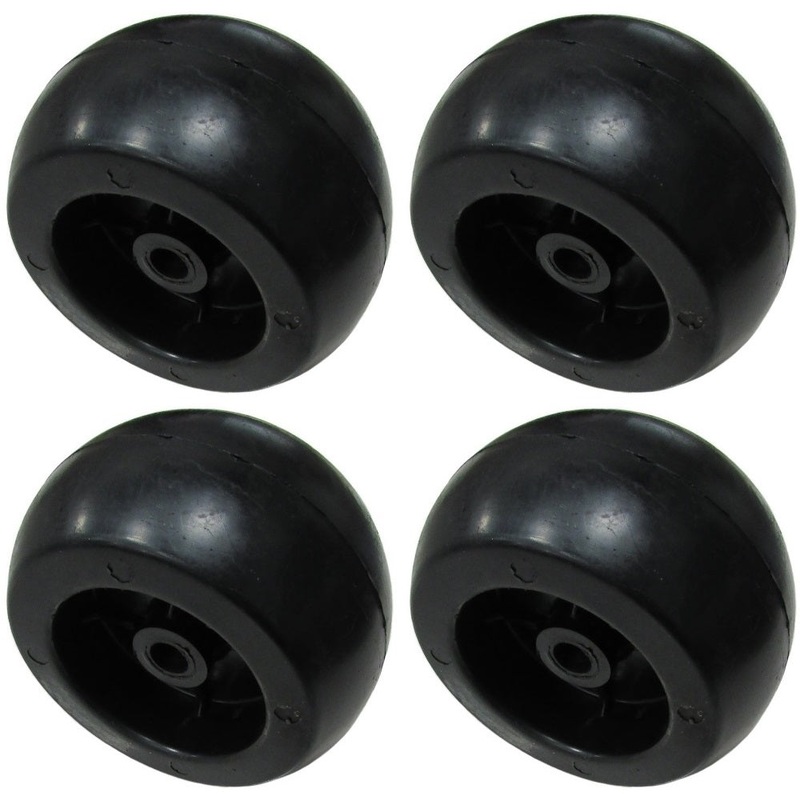 4 Heavy-Duty fits RZT50 RZT42 RZT54 Deck Gauge Wheel Fits Cub Cadet 753-04856A