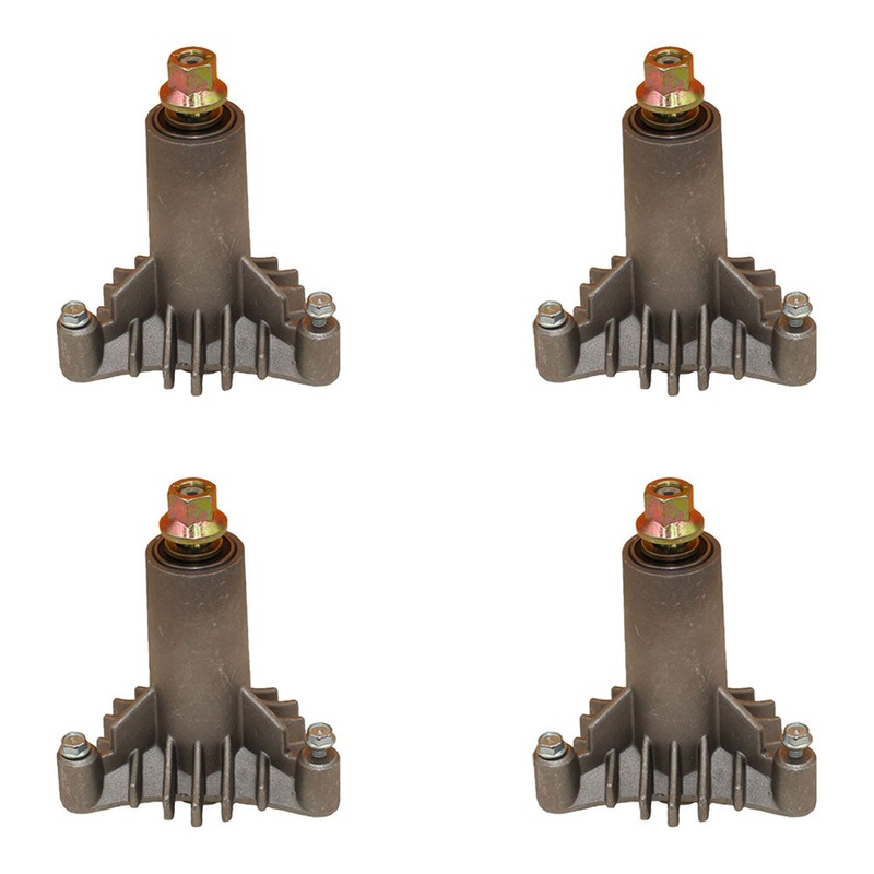 4PK 42" Riding Mower Deck Mandrels Fits Craftsman 130794 Fits Poulan Fits Sears