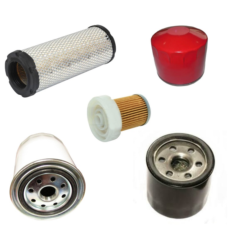 Maintenance Filter Kit Fits Kubota L2501 HST Tractor