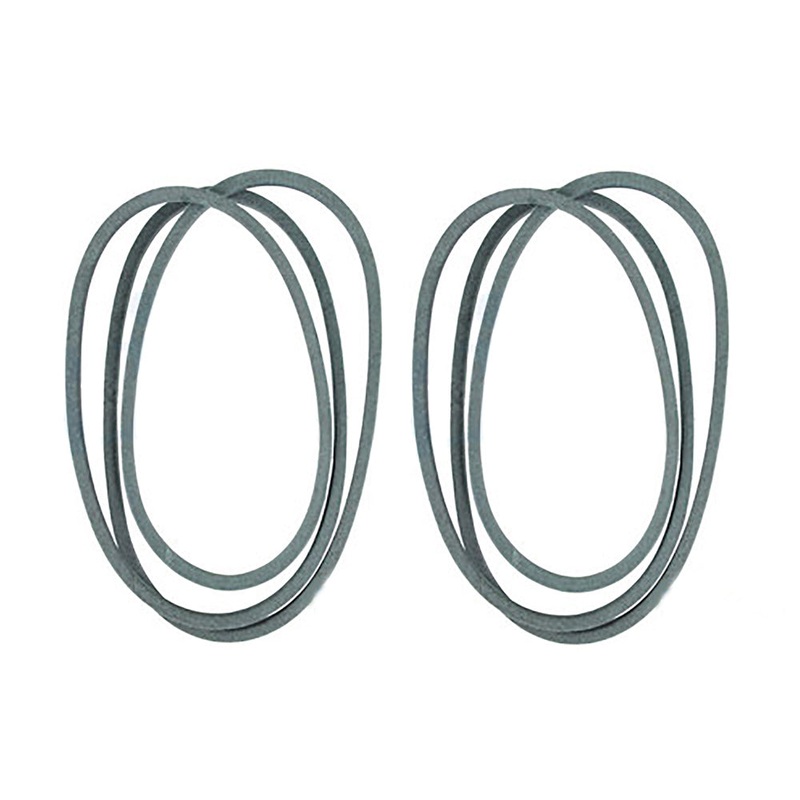 Set of 2 Mower Deck Belts Fits Husqvarna LR12 LT1538 LT120 LTH120 LTH130