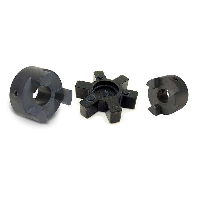 L100 L-Jaw Coupler Set Includes 5/8" & 1 3/8" Couplers & Rubber Insert