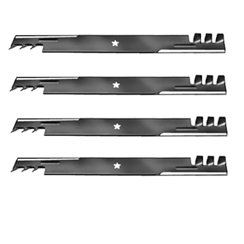 4 Pack Oregon 96-370 Fits Gator Blade Fits Husqvarna 405380 532405380 777405380