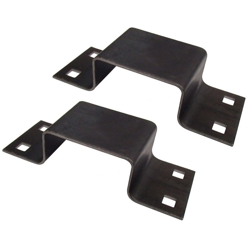 Set of Four (x4) Bolt-On Stake Pockets B2373G Mounts Wood or Steel Truck Posts