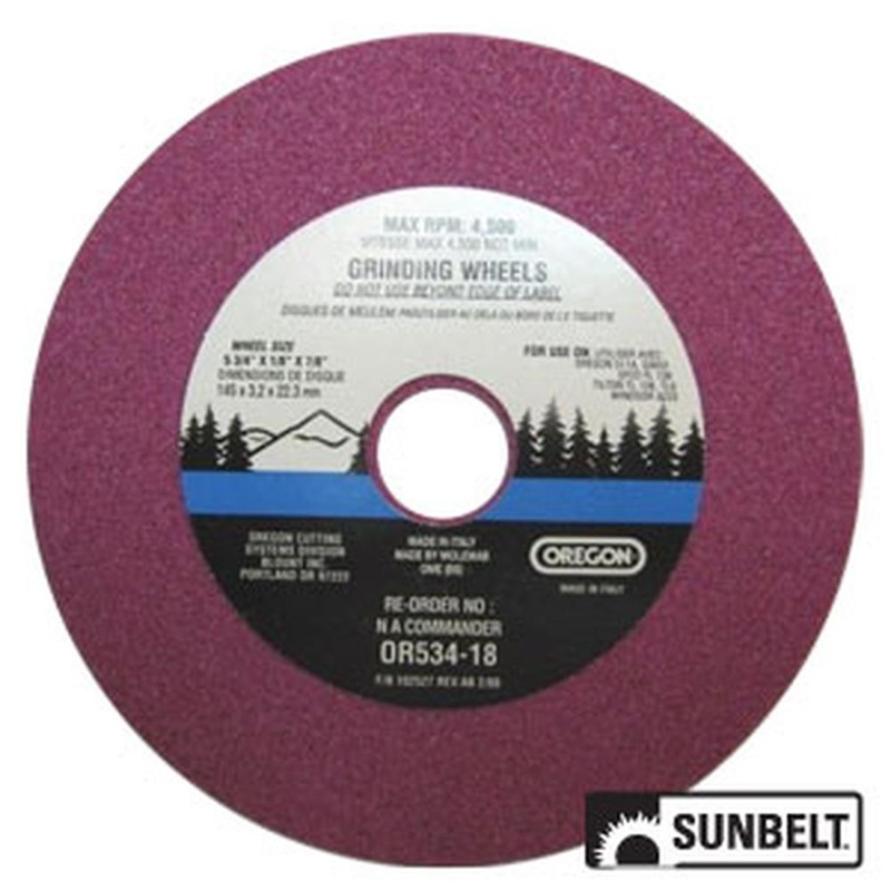 B1OR53418 GRINDING WHEEL 1/8" PINK