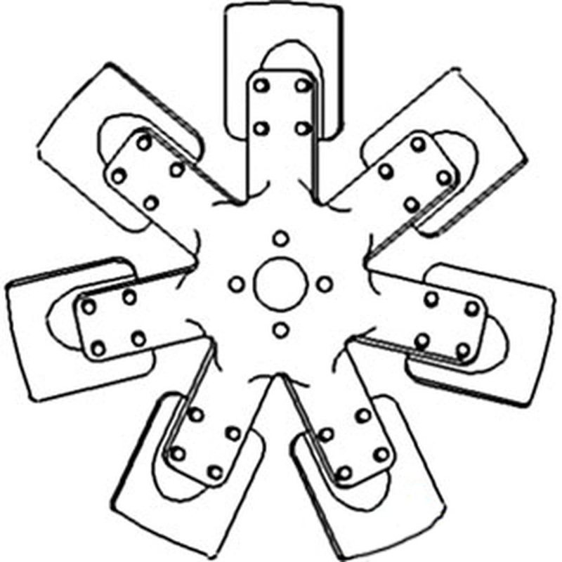7 Blade Fan Fits 5210 5220 5300 5310 5320 5400 5400N 5500N RE42511