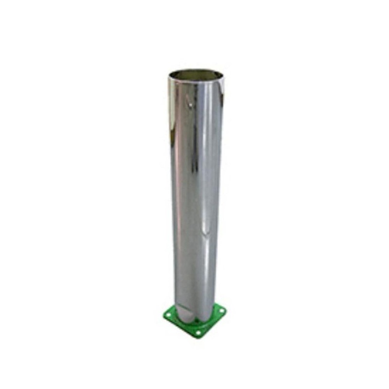 Baffled Chrome Straight Stack Fits John Deere Models A G 60 620 630 70 720 730