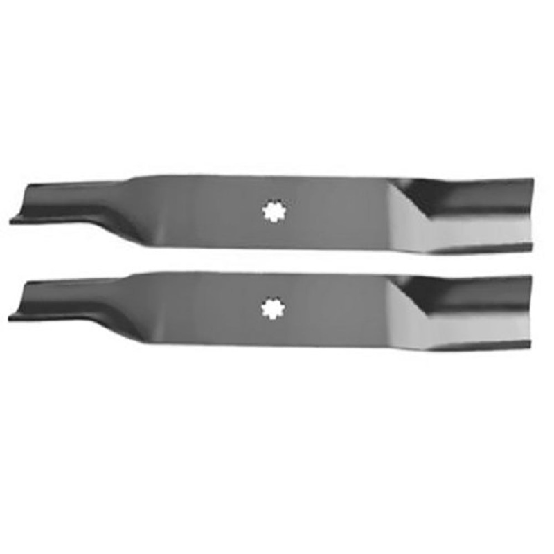 Set of 2 19 1/2" High Lift Blades Fits John Deere SX-38 X300 AM137324