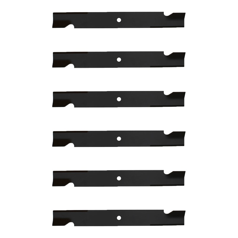 Six (6) New Mower Blades, Fits Exmark Lazer Z & Turf Ranger Models