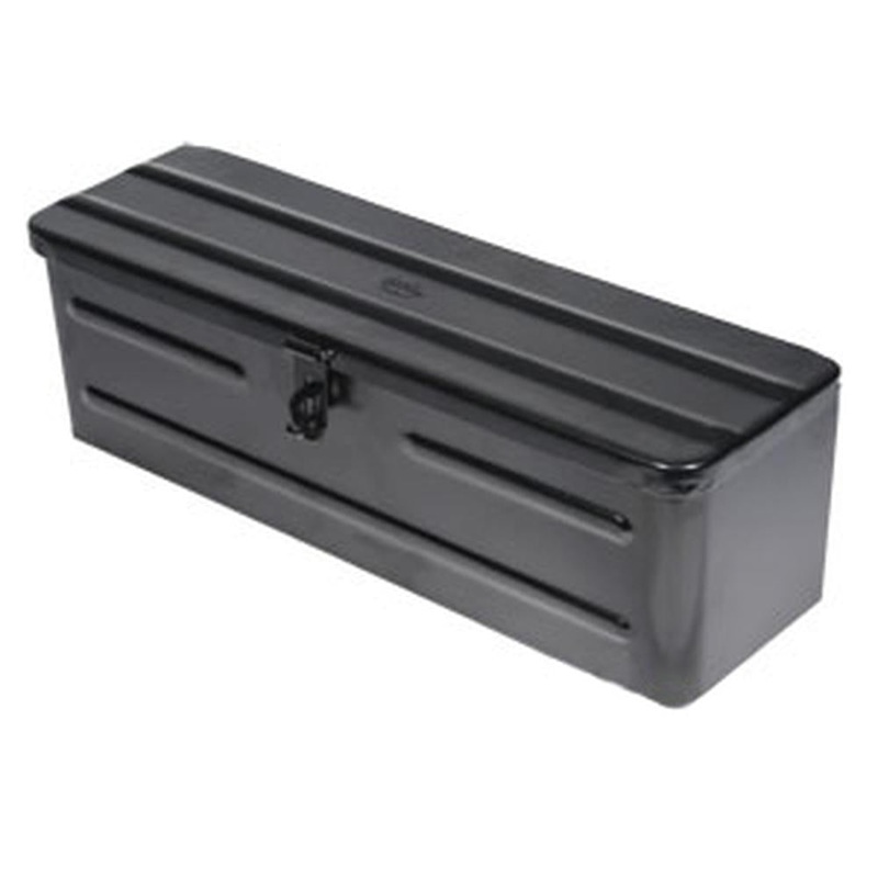 Steel BLACK TRACTOR TOOL BOX 5A3BL Fits Allis Fits Case IH Fits Kubota Fits Mass