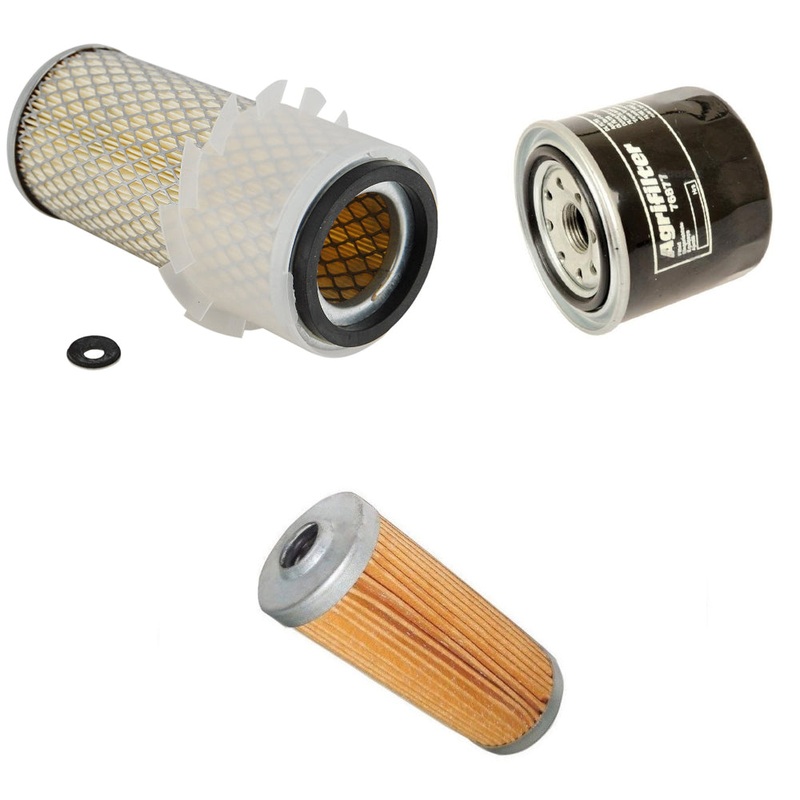 Tractor Filter Kit Air/Fuel/Oil Fits Yanmar YM2402D YM2420 YM2420D YM250 YM250D