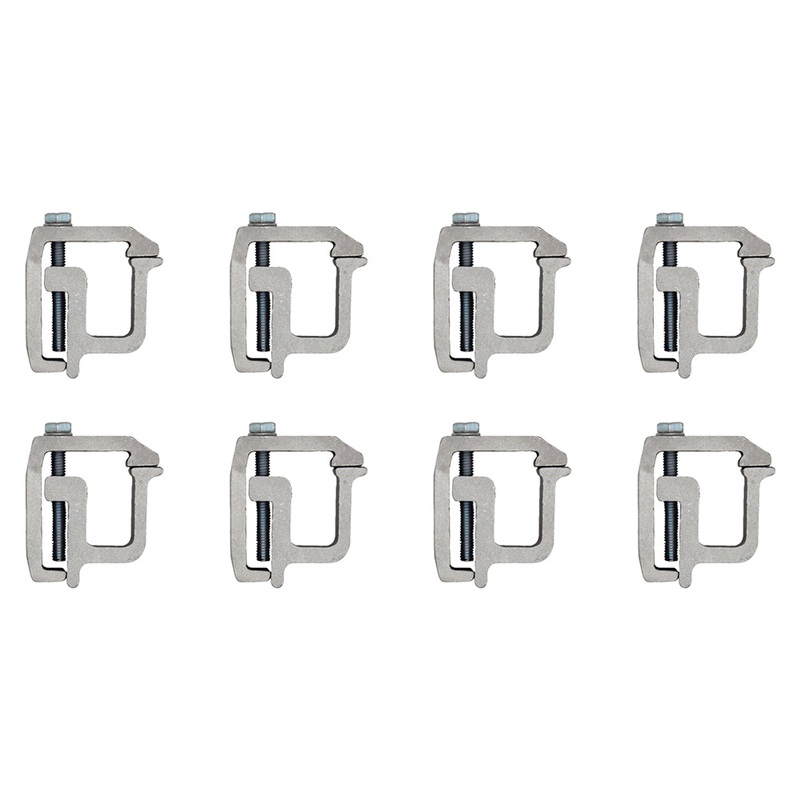 (8) New Truck Cap Mounting Clamps Topper Camper Shell Fits Laventure OTK20-0291