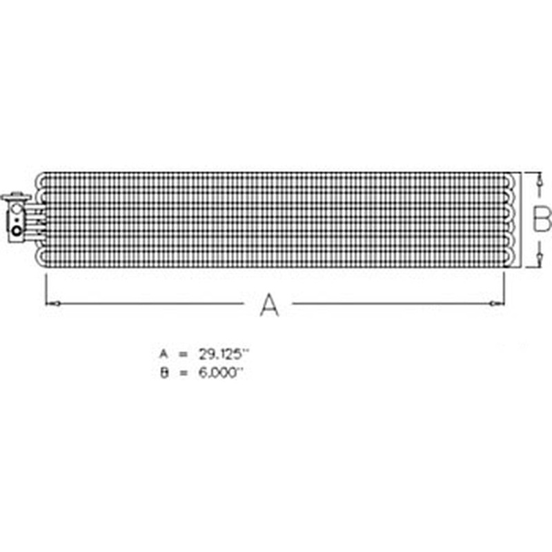Evaporator Fits John Deere 7520 5420 7220 7320 6220 6420 6620 6120 6320 7420