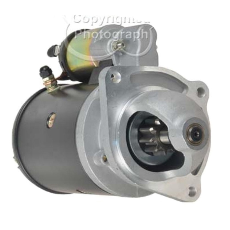 Starter Fits Ford Tractor Industrial 345D 445 445A 445C 445D 515; SLU0002