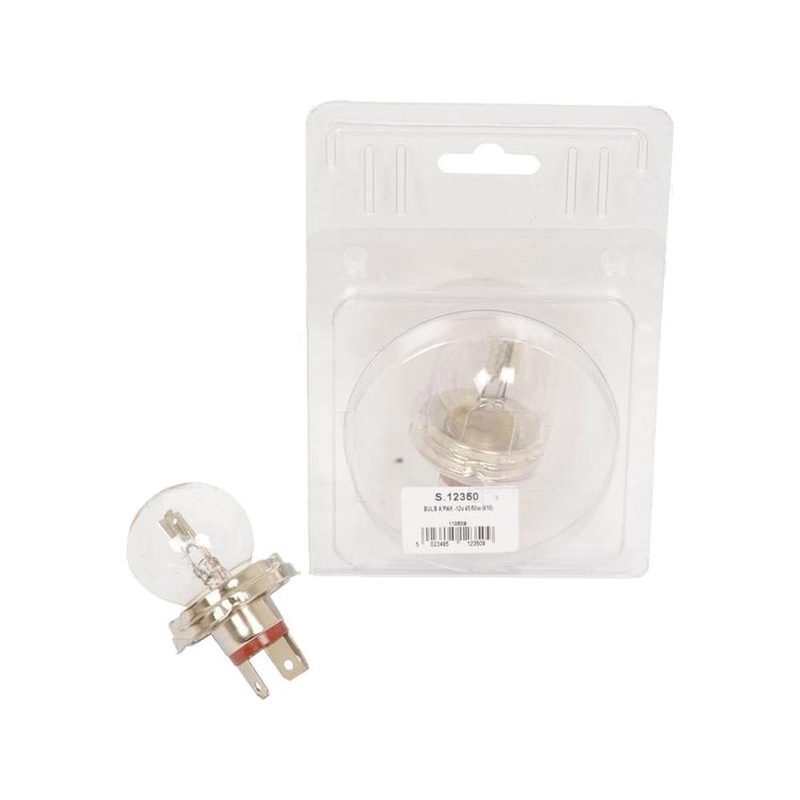 S.12350 Head Light Bulb, 12V, 50W Watts, P45t Base Fits Phillips