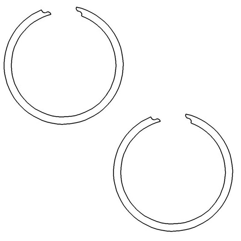 9N754 PTO Snap Rings (2) Fits Ford 2N 8N 9N NAA 501 600 700 800 900 2000 4000