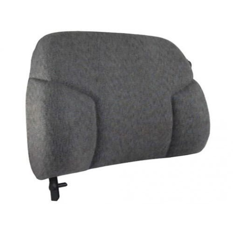 Back Cushion - with Frame Fabric Gray fits Case IH 7110 7120 7130 7140 7150 7210 7220 7230 7240 7250 8910 8920 8930 8940 8950 9310 9330 9380 132886A1