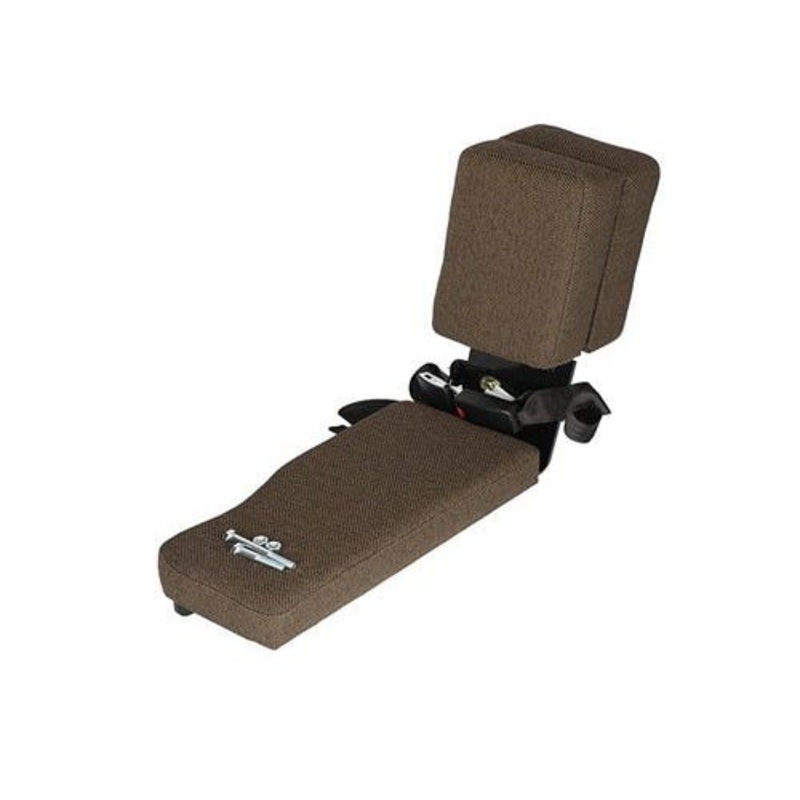 Side Kick Buddy Seat - Fabric Dark Kayak Brown fits John Deere 2355 4030 4040 4050 4230 4240 4250 4320 4430 4440 4450 4455 4630 4640 4650 4840 4850