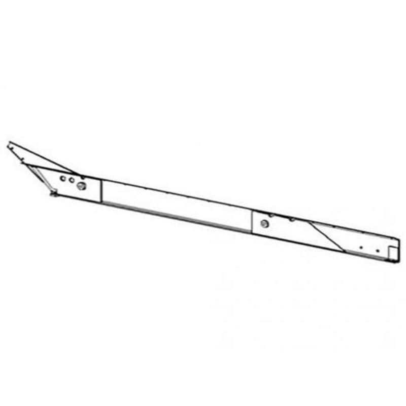 Chaffer Rail - Left Hand fits Case IH 1640 1644 1666 2144 2166 2344 2366 1660 1979206C1