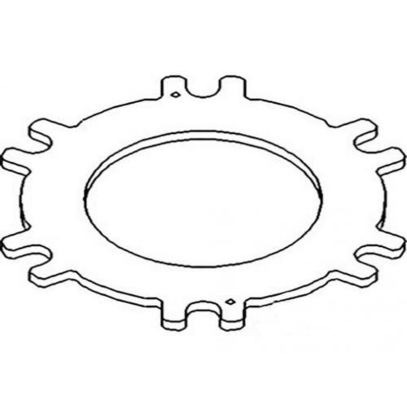 Clutch Plate fits John Deere 6100 6110 6120 6200 6210 6220 6300 6310 6320 6400 6420 6500 6510 6610 7200 7210 7400 7405 7410 7510 7600 7610 R116894
