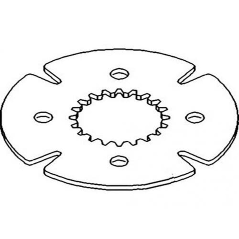 Transmission Disc fits John Deere 6500 6010 6100 6110 6120 6200 6205 6210 6220 6300 6310 6320 6400 6405 6420 6500 6505 6506 6510 6600 6605 6610 L78682
