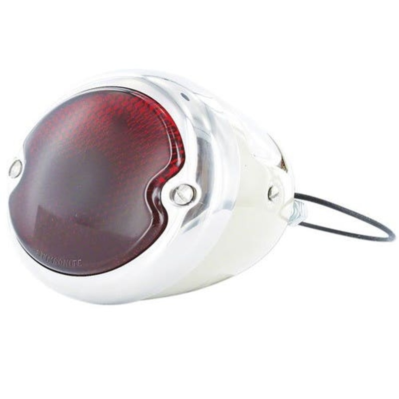 Tail Light Assembly - 6V Grey Restoration Quality Duolamp fits Ford 2N 8N 9N 8N13404