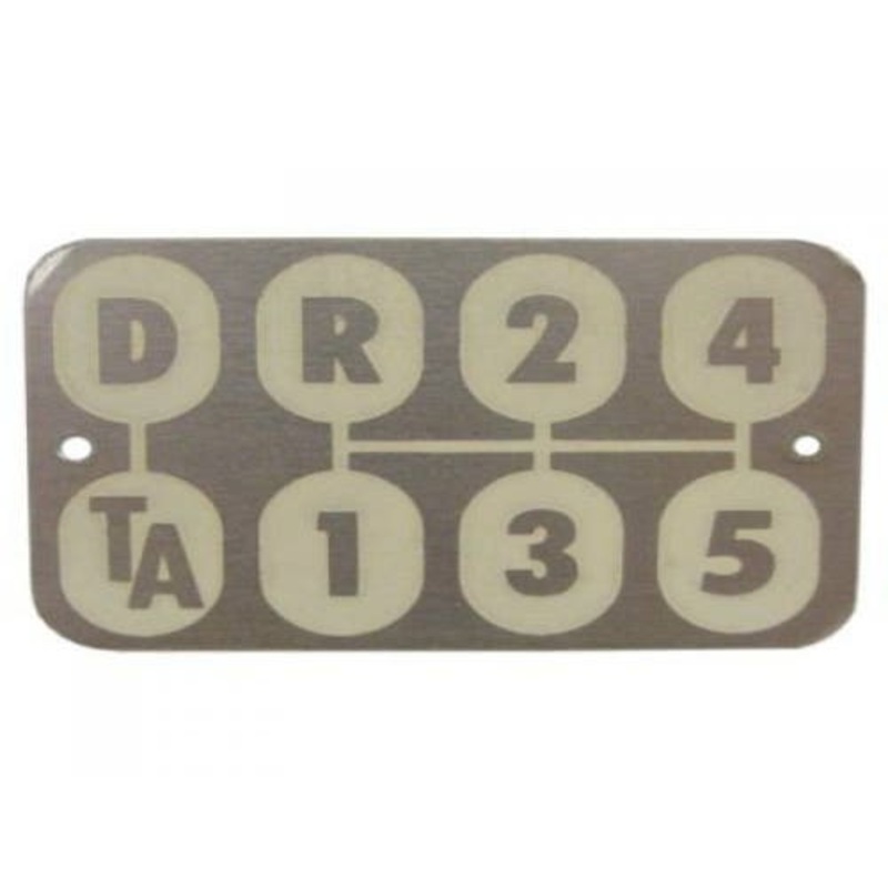 Transmission Shift Pattern Plate fits International 340 2504 340 460 504 560 606 660 2504 2606 371371R1
