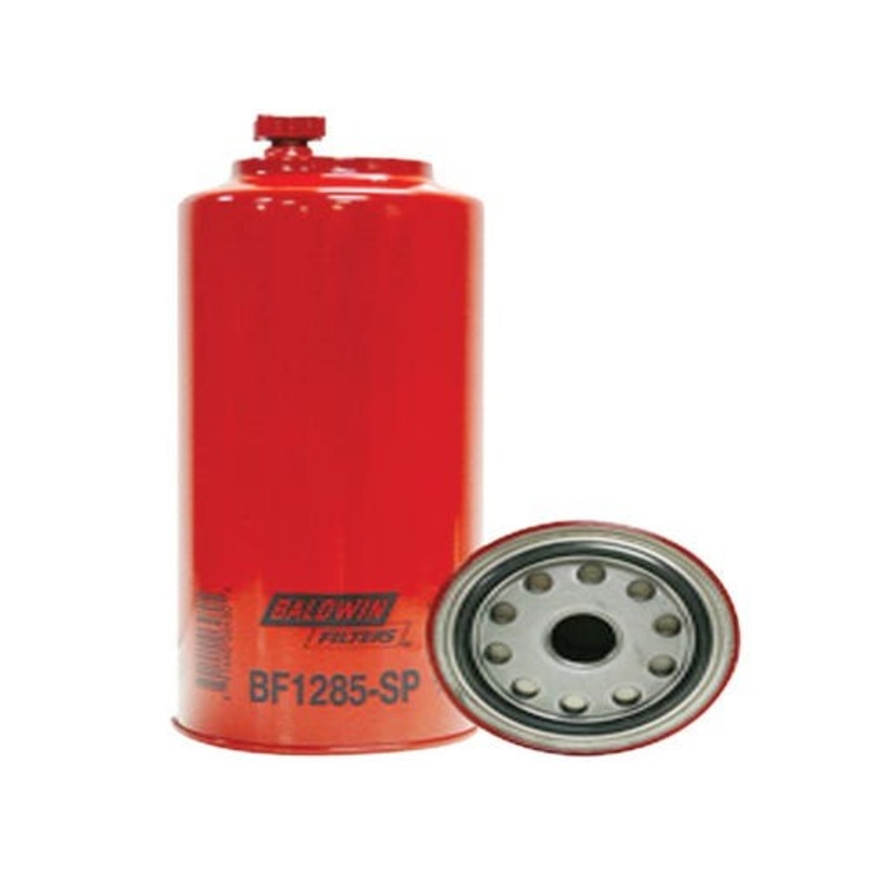 Baldwin Fuel/Water Separator Filter with Drain and Sensor Port fits John Deere 7710 7810 9120 RE519608 fits Fleetguard FS19688 fits Baldwin BF1285-SP