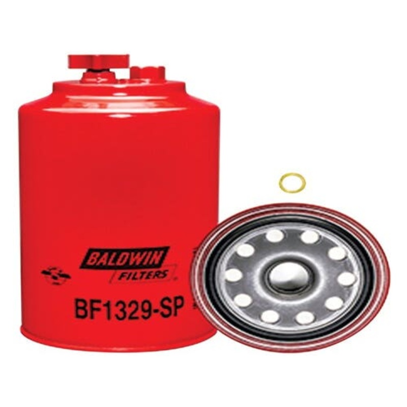 Baldwin Fuel/Water Separator Filter with Drain and Sensor Port fits John Deere 9200 9300 9400 744H RE500186 fits Wix 33184 fits Fram PS8486