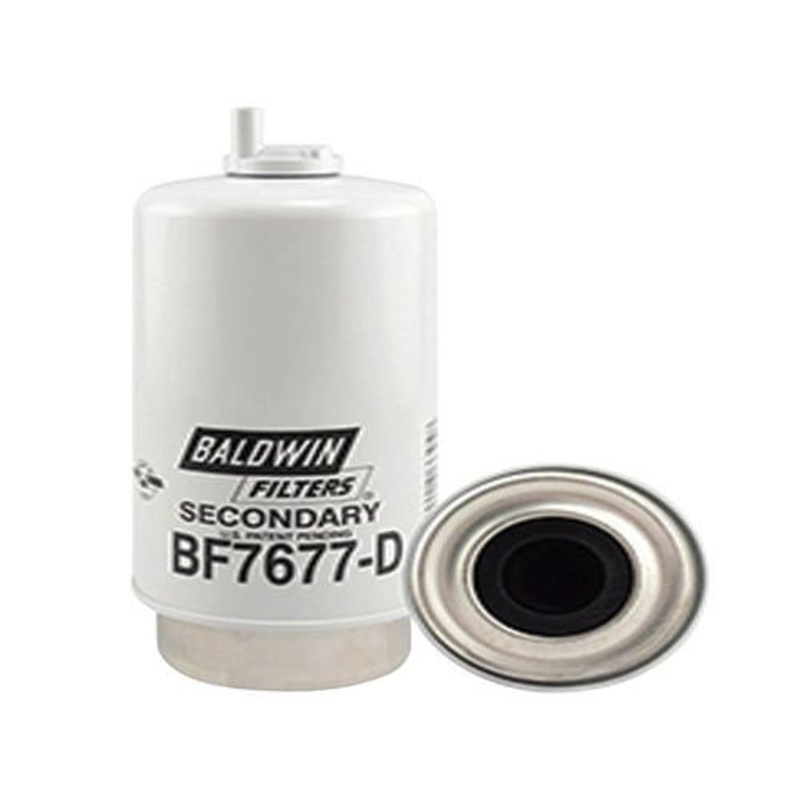 Baldwin Fuel/Water Separator with Drain Secondary fits John Deere RE62420 fits New Holland TM120 TM125 fits Massey Ferguson fits Case IH fits AGCO