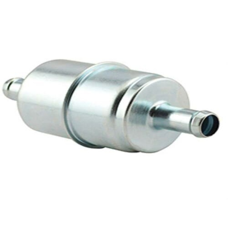 In-Line Fuel Filter - 1/2" fits John Deere 444 544 544J 824J fits New Holland fits Case 194199A1 fits Case IH fits Komatsu 20704A1100 fits Wix 33248
