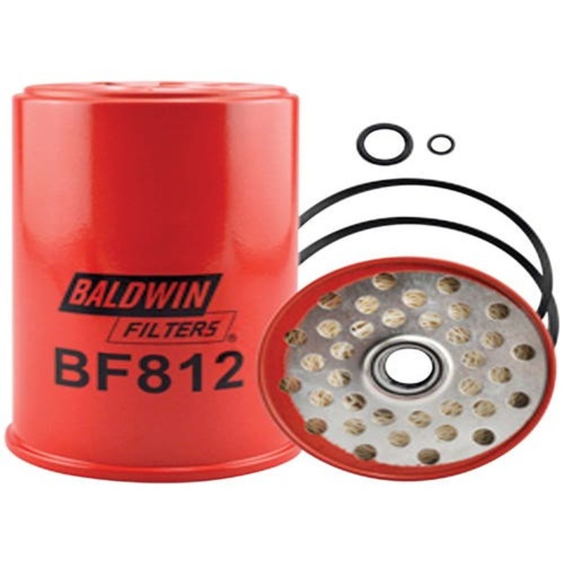 Baldwin Fuel Filter Canister Style fits Massey Ferguson 760 860 1150 1155 500 1896202M91 fits Wix 33197 fits Fram C4121 fits Fleetguard FF4008