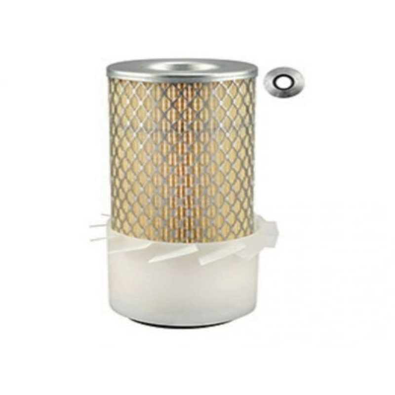 Air Filter with Fins fits John Deere 650 655 750 755 M73009 CH15451 fits Case D82571 fits International fits Massey Ferguson fits Ford