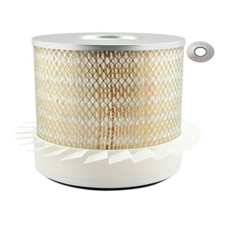 Baldwin Air Filter with Fins fits Allis Chalmers 200 190 190XT 190XT 2565687 fits Wix 42127 fits Fleetguard AF824K fits Baldwin PA1919-FN