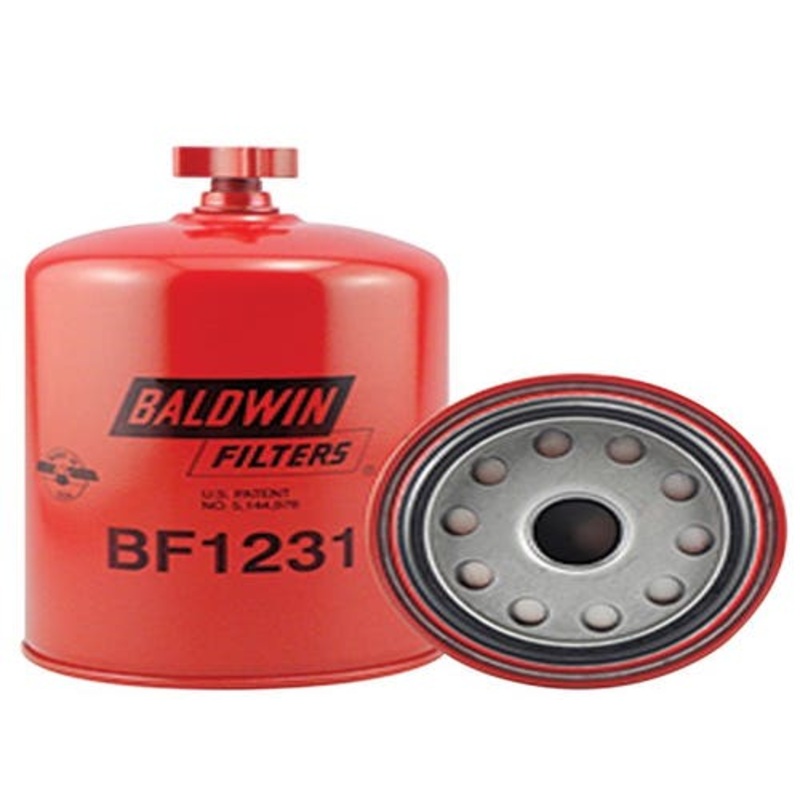 Baldwin Fuel/Water Separator Filter with Drain fits New Holland 8670 8770 8870 8970 fits Ford 87840136 fits Wix WF10015 fits Fram PS7171