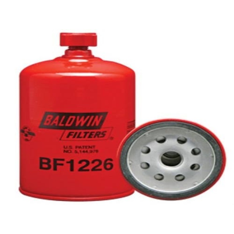 Baldwin Fuel/Water Separator with Drain fits New Holland fits Case fits Massey Ferguson fits Ford fits Case IH fits Allis Chalmers fits White