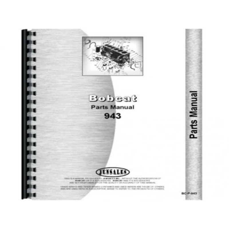 Parts Manual fits Bobcat 943