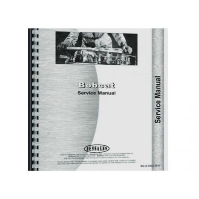 Service Manual fits Bobcat 630 631 632