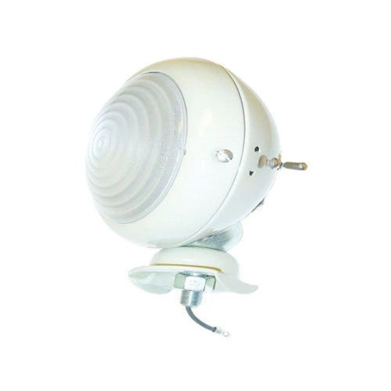 Work Light Assembly - 6V Round fits Massey Ferguson TE20 TO20 TO30 fits Ford 2N 9N 8N 8N15500E