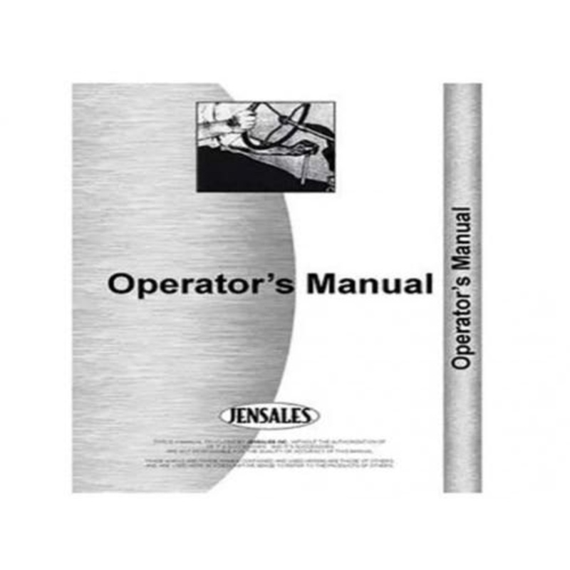Operator's Manual fits International Hydro 86 686 H