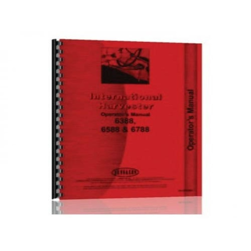 Parts Manual fits International 6388 6588 6788
