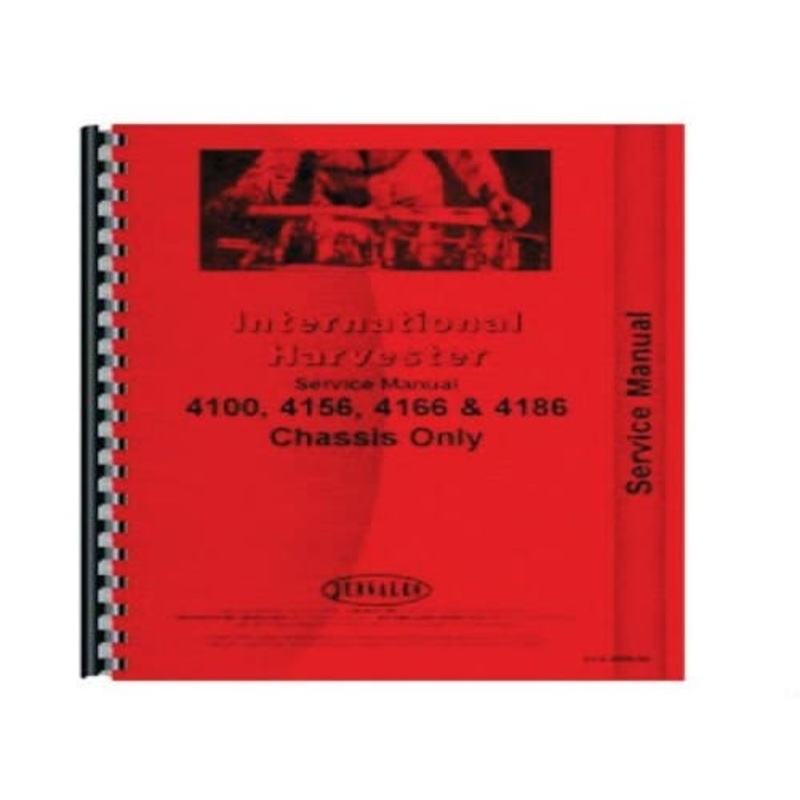 Service Manual fits International 4100 4166 4186 4156