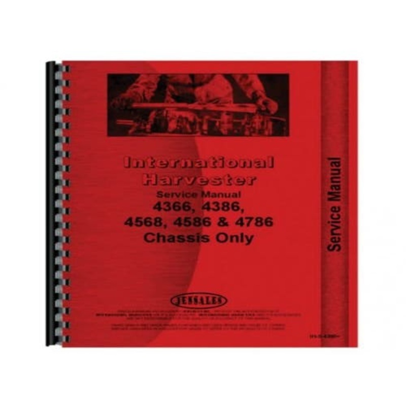 Service Manual fits International 4366 4386 4568 4586 4786