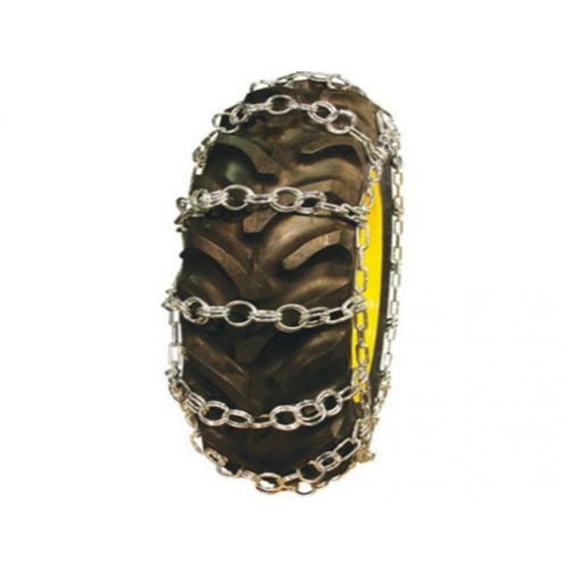 Tractor Tire Chains - Double Ring 5/16 Chain 14.9 x 24 - Sold in Pairs