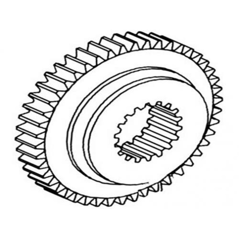 Transmission Gear - 4th fits Massey Ferguson 275 390 135 150 165 235 240 245 255 265 275 285 390 1085 1660095M1