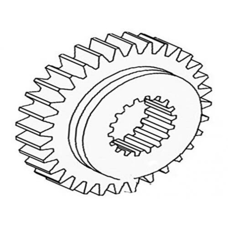 Transmission Pinion Gear - 4th fits Massey Ferguson 275 283 165 235 240 245 250 255 265 270 275 283 285 1868010M1