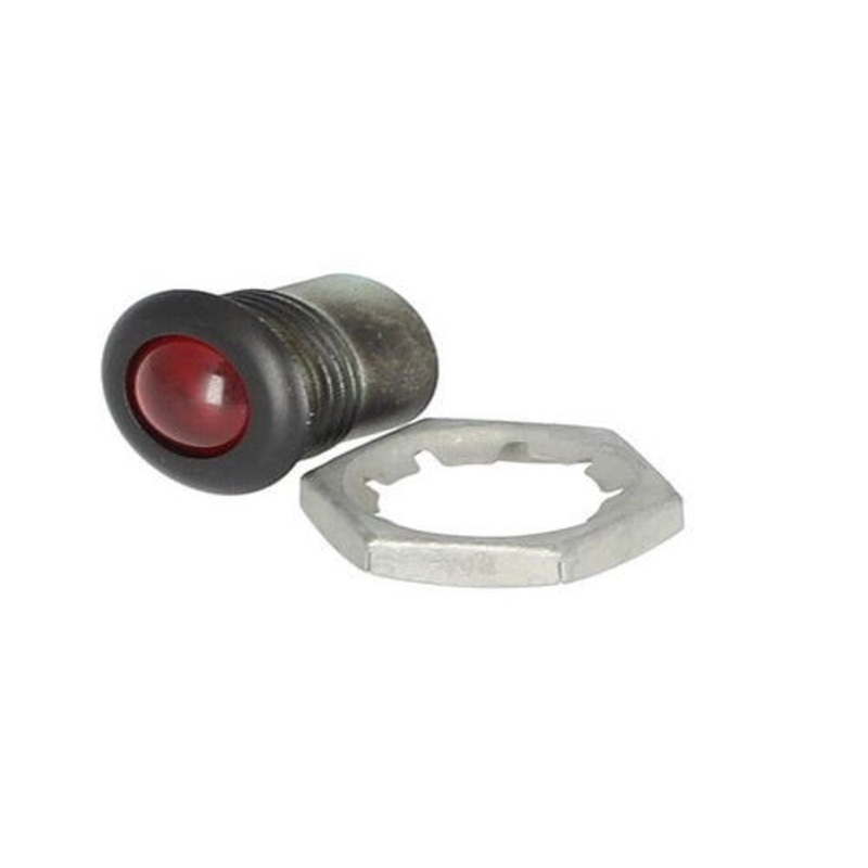 Warning Light with 'PAL' Nut - 310124 Nut 373348S fits Ford 600 700 900 2100 2110 2120 3000 4100 4110 4130 4140 5000 5100 2000 4000 5110 B9NN10241B
