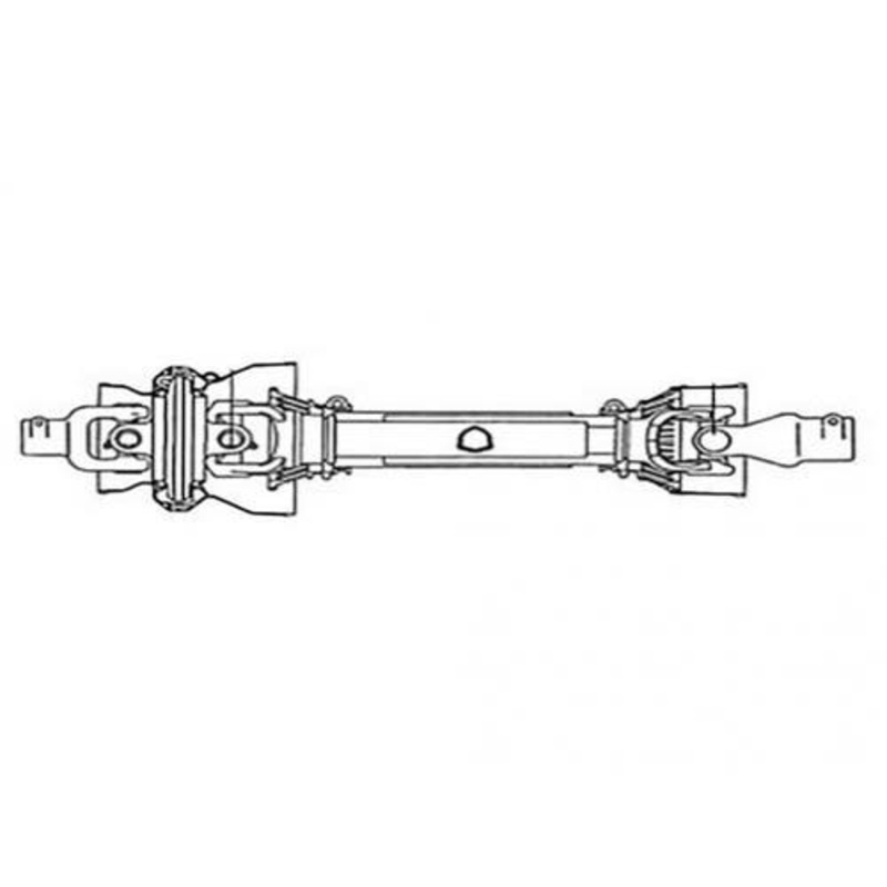 CV PTO Driveline 1-3/8" 6 Spline fits New Idea 3615 3622 3715 3722 212994
