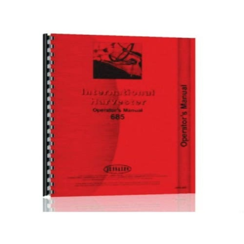 Operator's Manual fits International 685