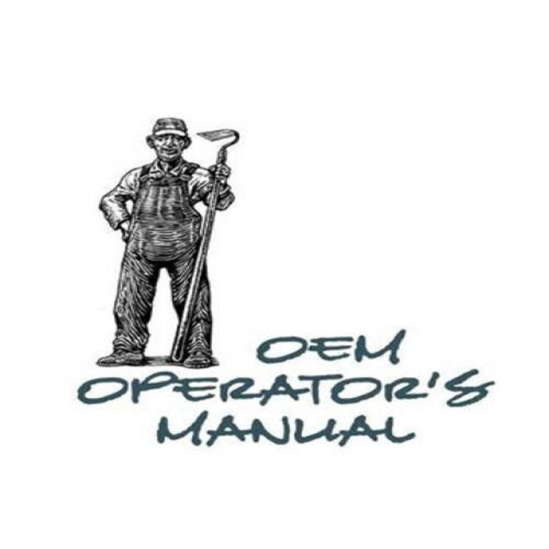 Operator's Manual fits Kubota B20 B20